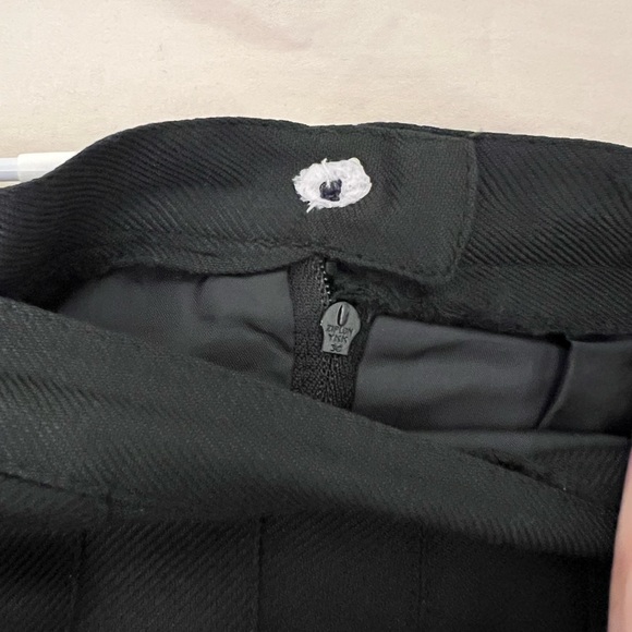 Sasson Red and Black Pattern Blazer with Shoulder pads and Black Skirt - Picture 6 of 7